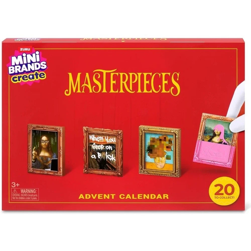 Zuru Mini Brands Create Masterpieces Advent Calendar‎ Kids Christmas Countdown